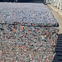 90 stk. Victoria gummiplader 175x120 cm. - restparti 